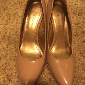 Bcbg heels nude